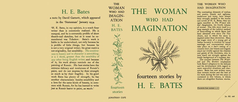 Item #6668 Woman Who Had Imagination, The. H. E. Bates.
