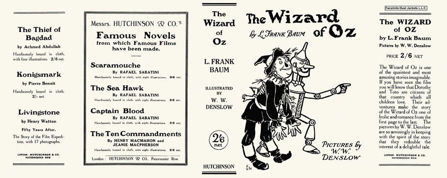 Item #6669 Wizard of Oz, The. L. Frank Baum, W. W. Denslow.