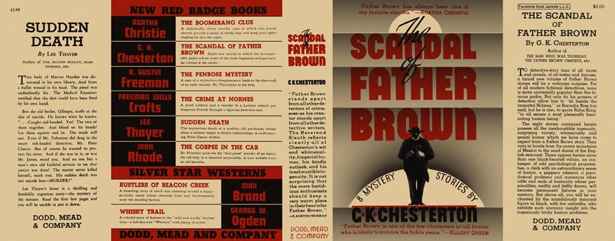 Item #670 Scandal of Father Brown, The. G. K. Chesterton