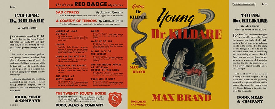 Item #6701 Young Dr. Kildare. Max Brand