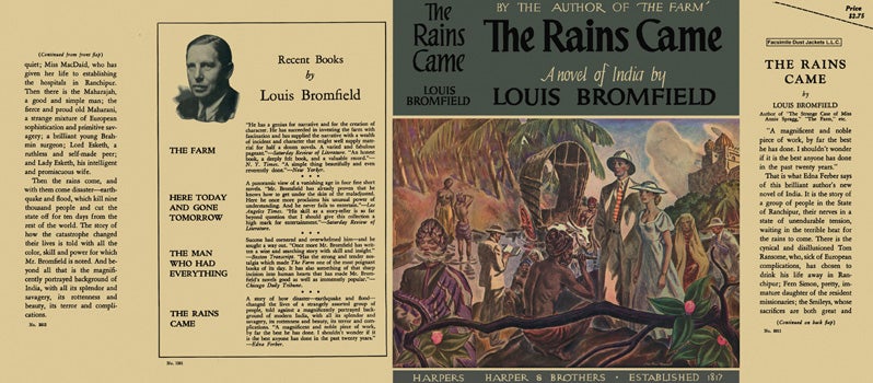 Item #6704 Rains Came, The. Louis Bromfield