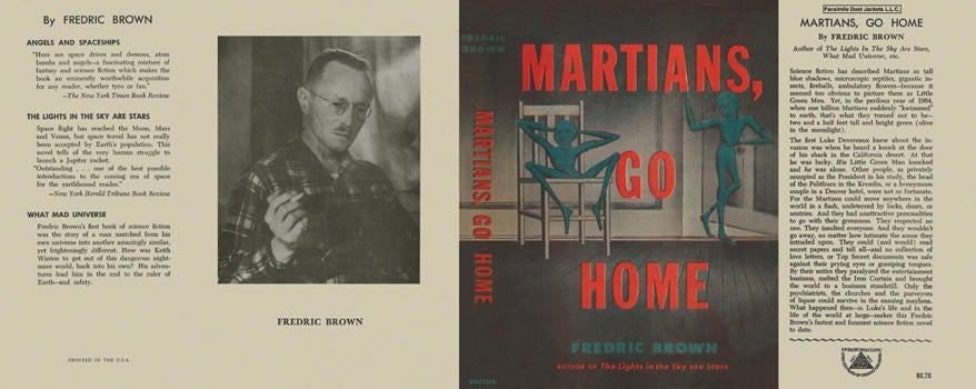 Item #6705 Martians, Go Home. Fredric Brown