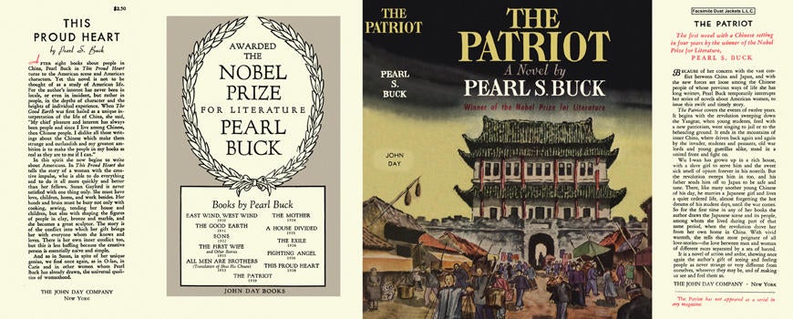 Item #6707 Patriot, The. Pearl S. Buck
