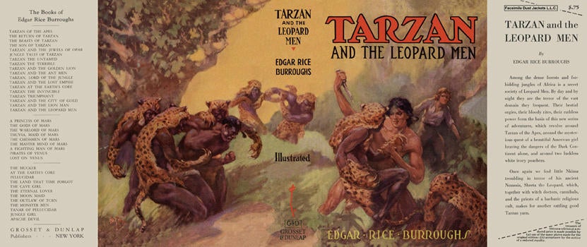 Item #6709 Tarzan and the Leopard Men. Edgar Rice Burroughs