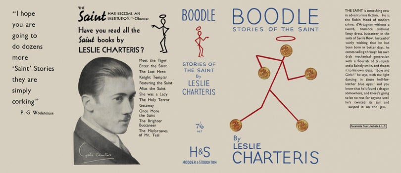 Item #6724 Boodle, Stories of the Saint. Leslie Charteris