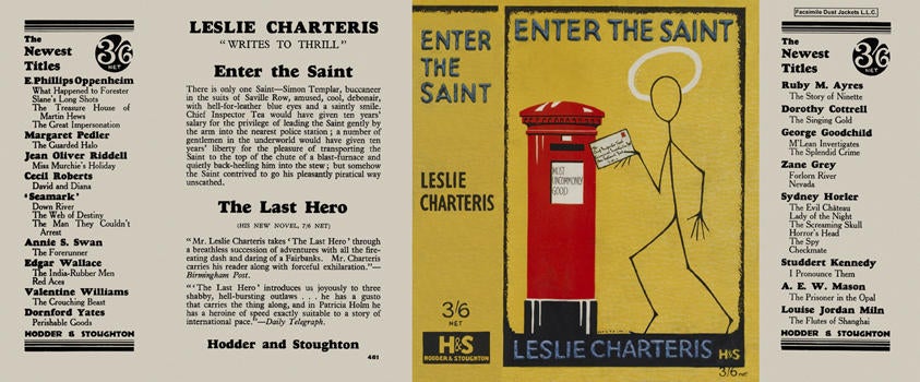 Item #6725 Enter the Saint. Leslie Charteris