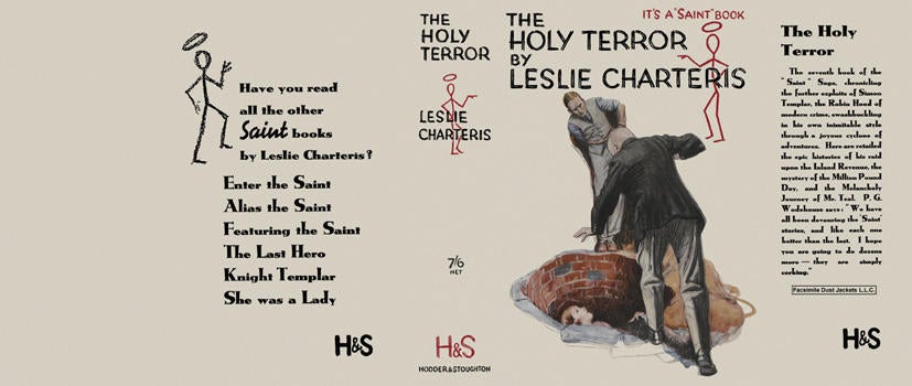 Item #6726 Holy Terror, The. Leslie Charteris.