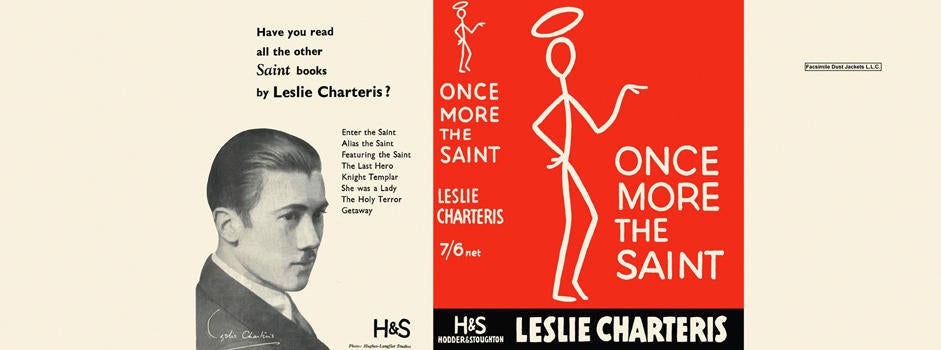 Item #6727 Once More the Saint. Leslie Charteris