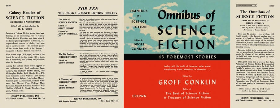 Item #6737 Omnibus of Science Fiction. Groff Conklin, Anthology.