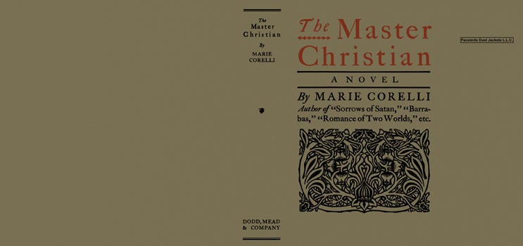 Item #6744 Master Christian, The. Marie Corelli