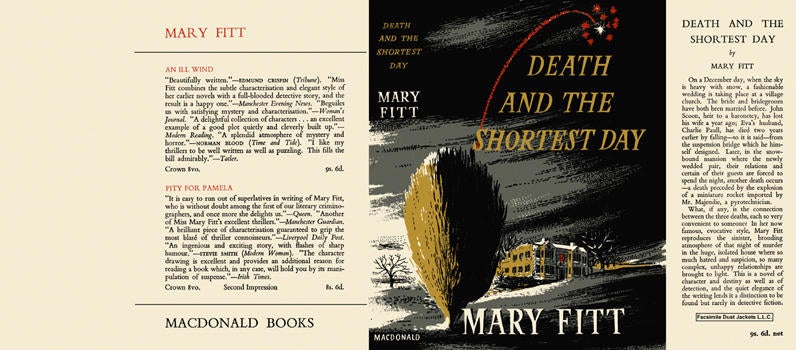 Item #6774 Death and the Shortest Day. Mary Fitt