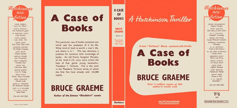 Item #6805 Case of Books, A. Bruce Graeme