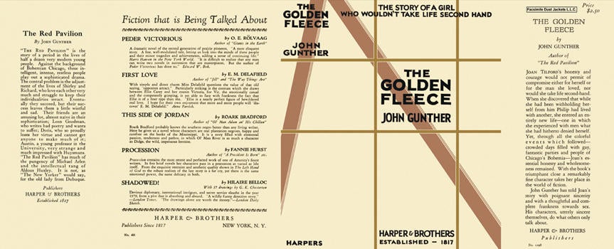 Item #6815 Golden Fleece, The. John Gunther