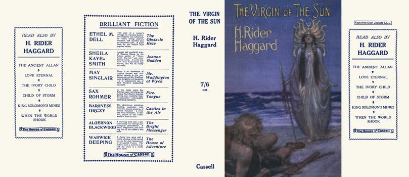 Item #6823 Virgin of the Sun, The. H. Rider Haggard.