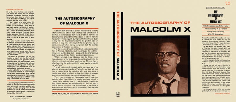 Item #6826 Autobiography of Malcolm X, The. Alex Haley, Malcolm X.