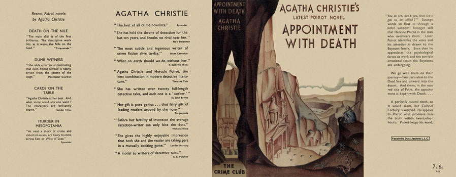 Item #683 Appointment with Death. Agatha Christie