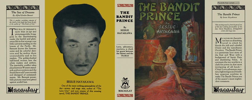 Item #6834 Bandit Prince, The. Sessue Hayakawa
