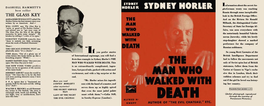 Item #6846 Man Who Walked with Death, The. Sydney Horler