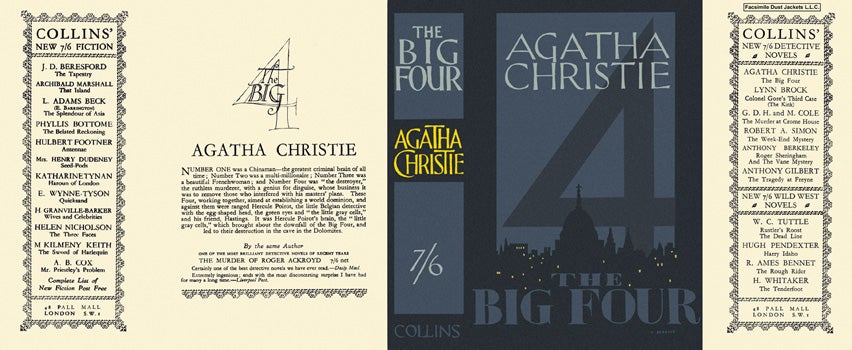 Item #685 Big Four, The. Agatha Christie
