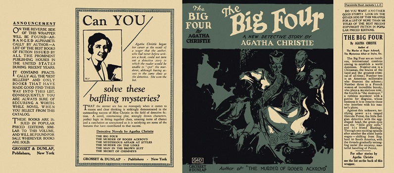 Item #687 Big Four, The. Agatha Christie