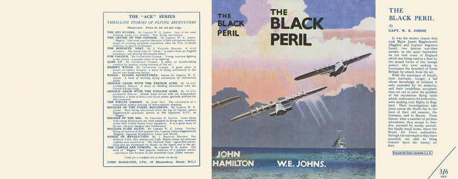 Item #6881 Black Peril, The. Captain W. E. Johns.