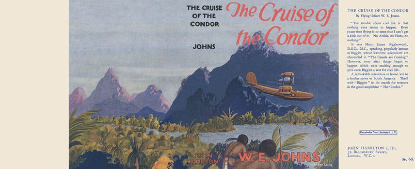 Item #6884 Cruise of the Condor, The. Captain W. E. Johns.