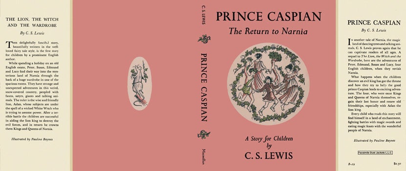 Item #6924 Prince Caspian, The Return to Narnia. C. S. Lewis.