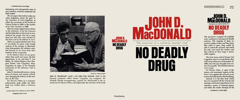 Item #6933 No Deadly Drug. John D. MacDonald