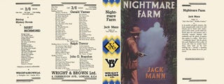 Nightmare Farm. Jack Mann.