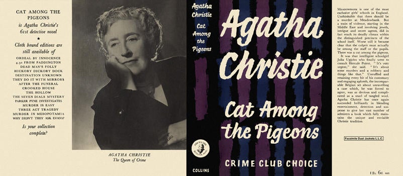 Item #695 Cat Among the Pigeons. Agatha Christie