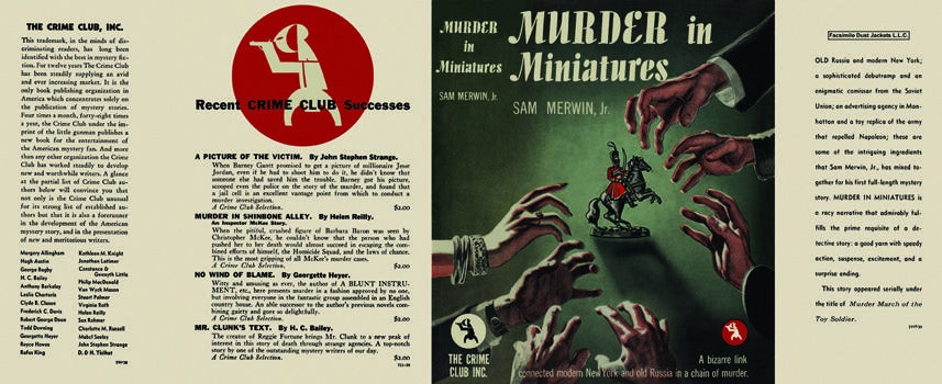 Item #6962 Murder in Miniatures. Sam Merwin, Jr