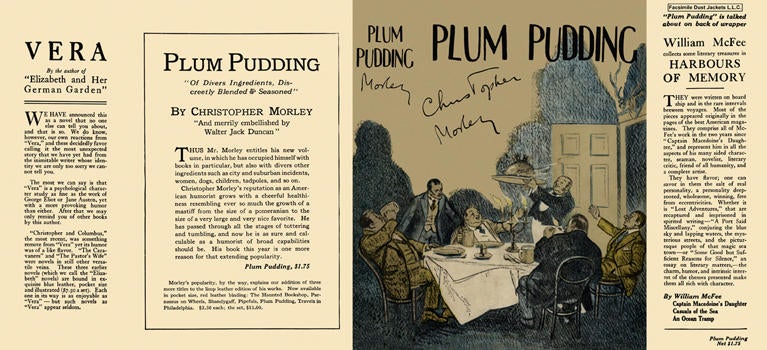 Item #6971 Plum Pudding. Christopher Morley