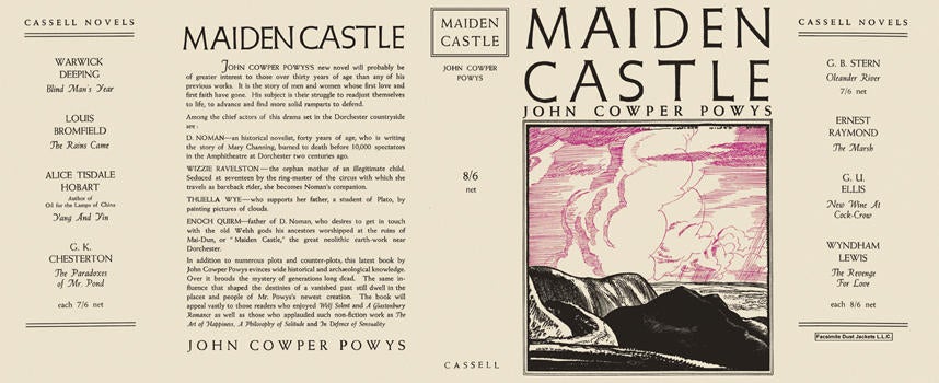 Item #7005 Maiden Castle. John Cowper Powys