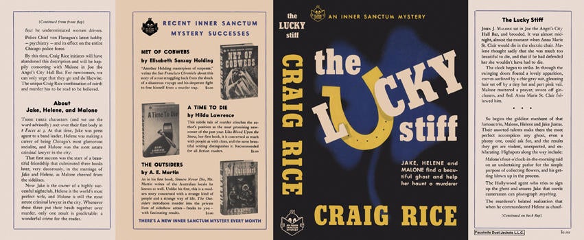Item #7014 Lucky Stiff, The. Craig Rice
