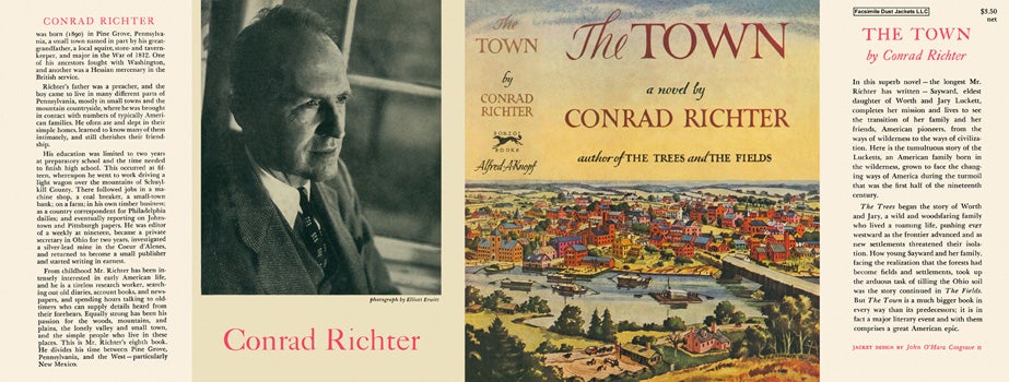 Item #7015 Town, The. Conrad Richter