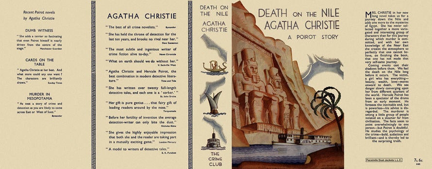 Item #702 Death on the Nile. Agatha Christie.