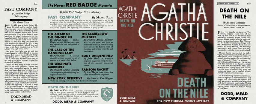 Item #703 Death on the Nile. Agatha Christie.