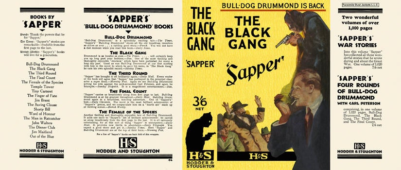 Item #7030 Black Gang, The. Sapper