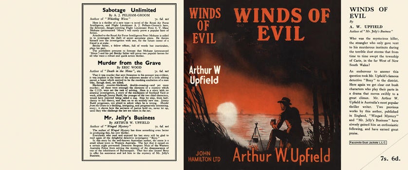 Item #7068 Winds of Evil. Arthur W. Upfield.