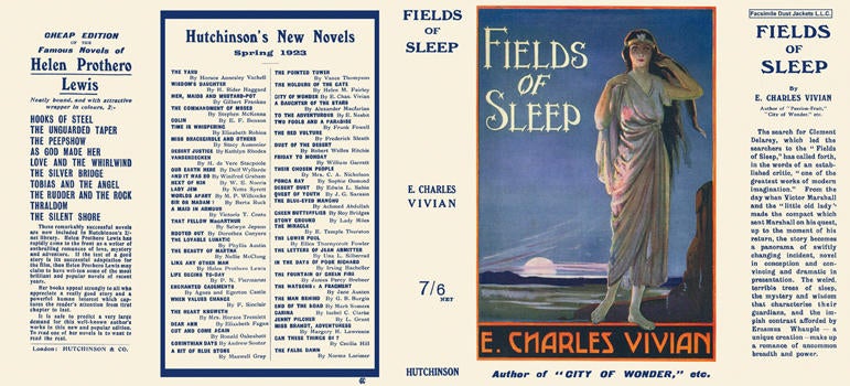 Item #7073 Fields of Sleep. E. Charles Vivian.