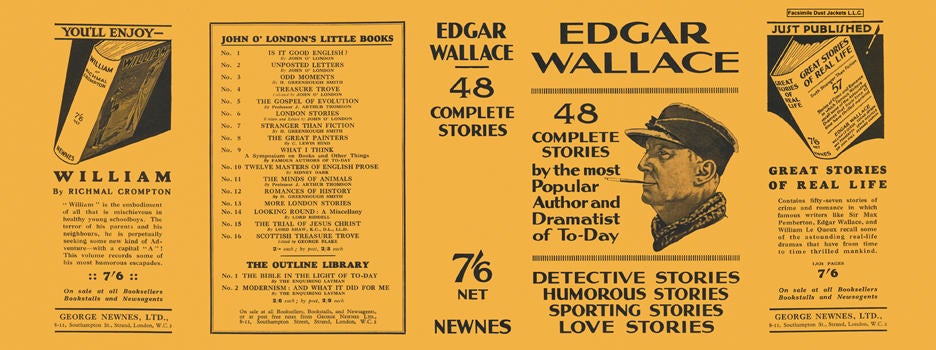 Item #7077 48 Complete Stories. Edgar Wallace