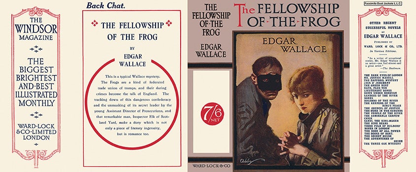 Item #7084 Fellowship of the Frog, The. Edgar Wallace.