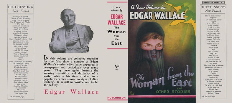 Item #7089 Woman from the East. Edgar Wallace