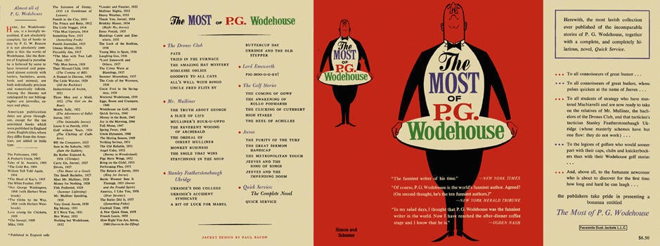 Pg Characters Most of P. G. Wodehouse, The | P. G. Wodehouse