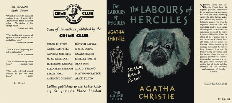 Item #714 Labours of Hercules, The. Agatha Christie
