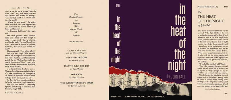 Item #7157 In the Heat of the Night. John Ball.