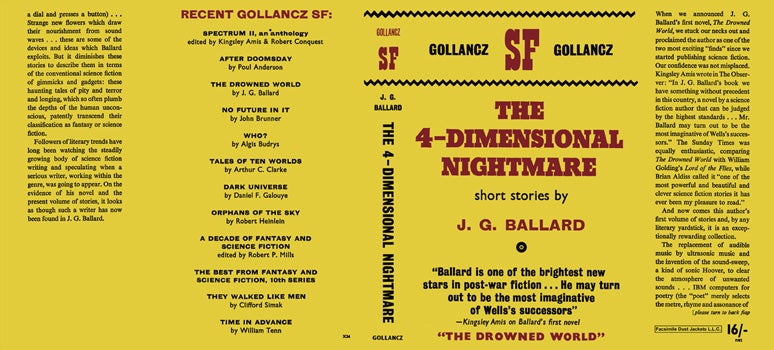 Item #7158 4-Dimensional Nightmare, The. J. G. Ballard