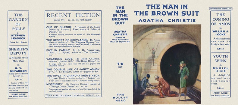 Item #718 Man in the Brown Suit, The. Agatha Christie.