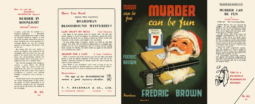 Item #7193 Murder Can Be Fun. Fredric Brown.