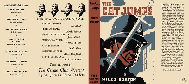 Item #7201 Cat Jumps, The. Miles Burton